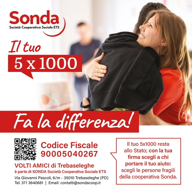 Scegli Sonda per la destinazione del 5x1000